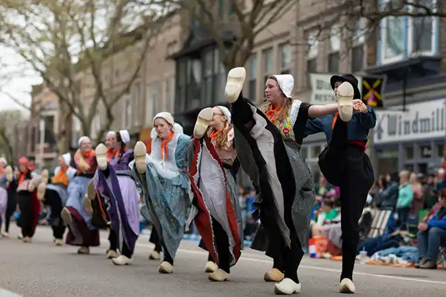 Dutch dancers in Holland, MI.